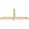 Ekena Millwork Eugene Rough Sawn Timber Gable Bracket, Douglas Fir, 60"W x 30"H x 4"D x 4"F, 12/12 Pitch GBW060X30X0404EUG00RDF - alternate 5